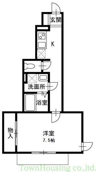 アムパルク羽根木の物件間取画像