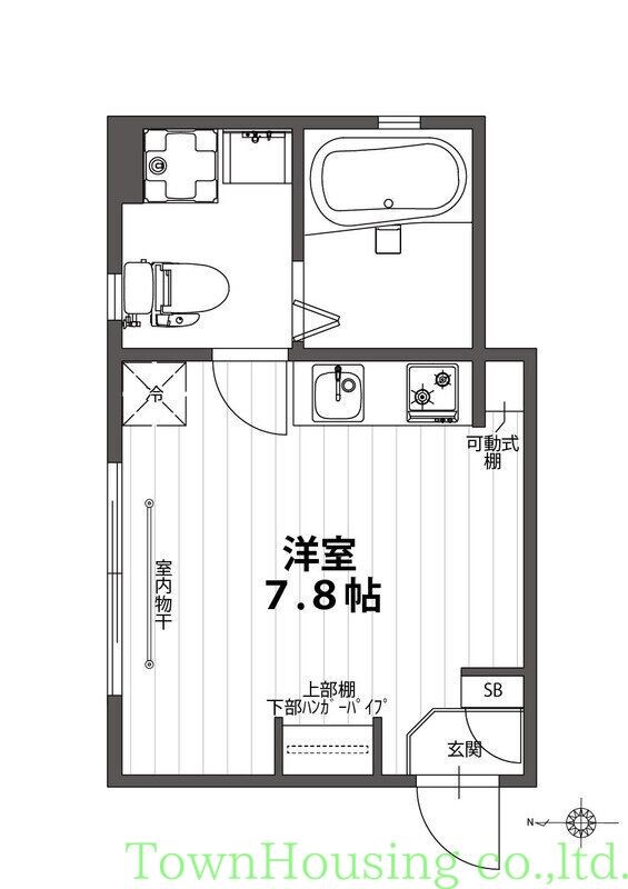 Tresor蒲田の物件間取画像