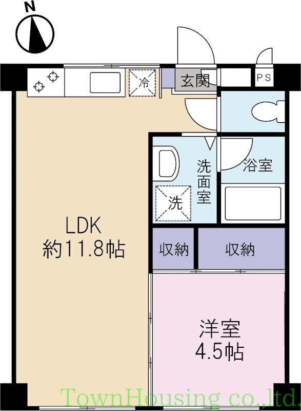 セカンドコーポ光和の物件間取画像