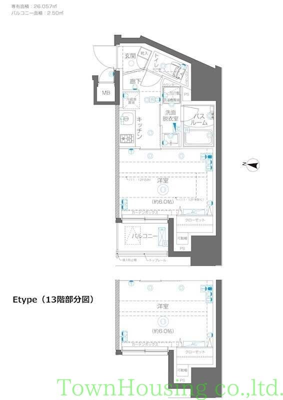 ZOOM大島の物件間取画像