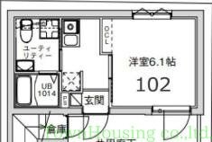 アイリス中延の物件間取画像