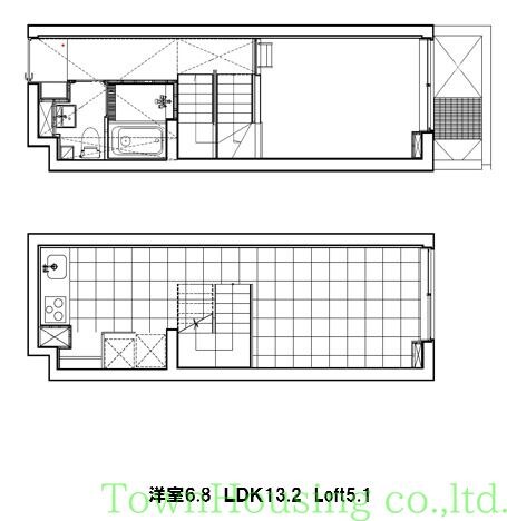 アプリーレ赤坂の物件間取画像