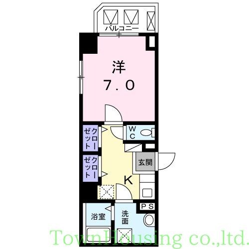 シンセリティグレイス南大井の物件間取画像