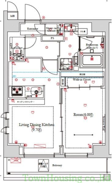 ガリシア武蔵小山の物件間取画像