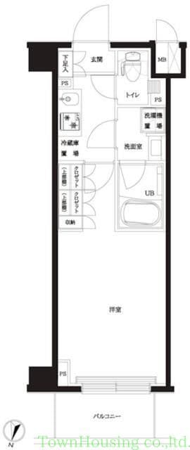 ルーブル北嶺町の物件間取画像