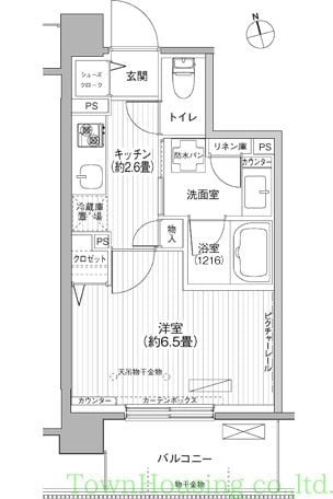 ｃｉｅｌｌｅ自由が丘の物件間取画像