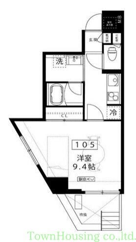 ルーナ　ピィエナ代々木上原の物件間取画像