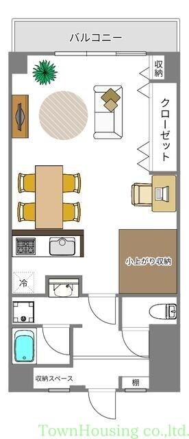 駒場ネオパレスの物件間取画像