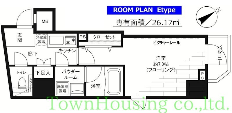 グランドコンシェルジュ麻布の物件間取画像