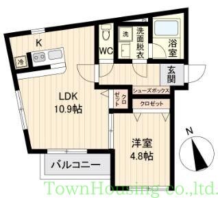 LiveFlat戸越の物件間取画像