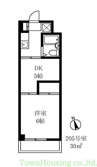 第二小野マンションの物件間取画像