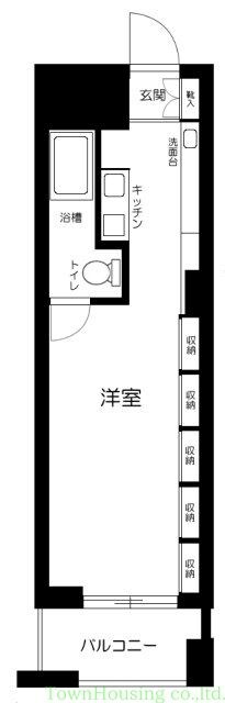 ライオンズマンション平河町の物件間取画像