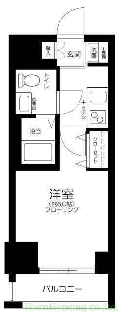 スカイコートヒルズ池田山の物件間取画像