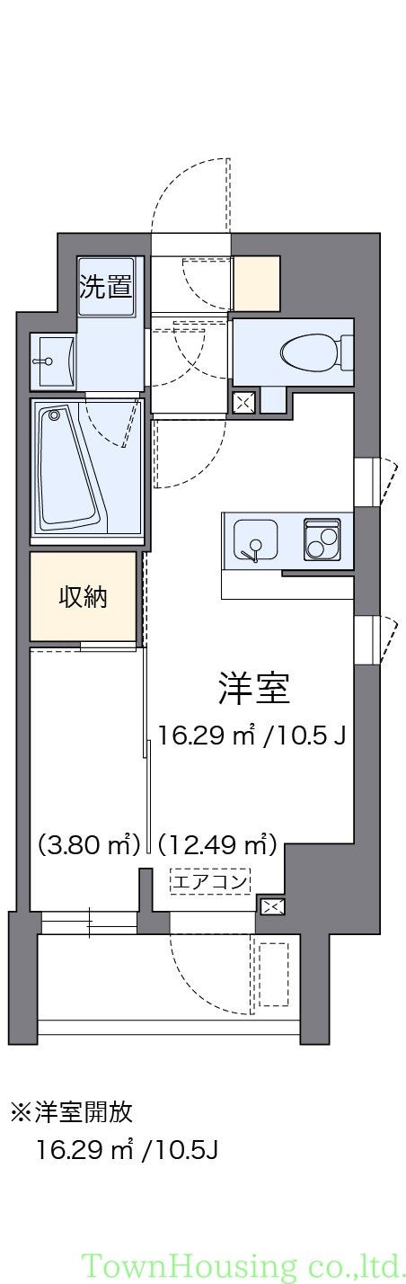 ＬＯＶＩＥ麻布十番の物件間取画像