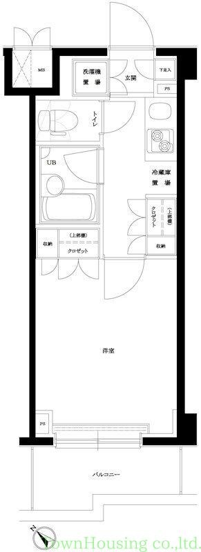 ルーブル目黒不動前の物件間取画像