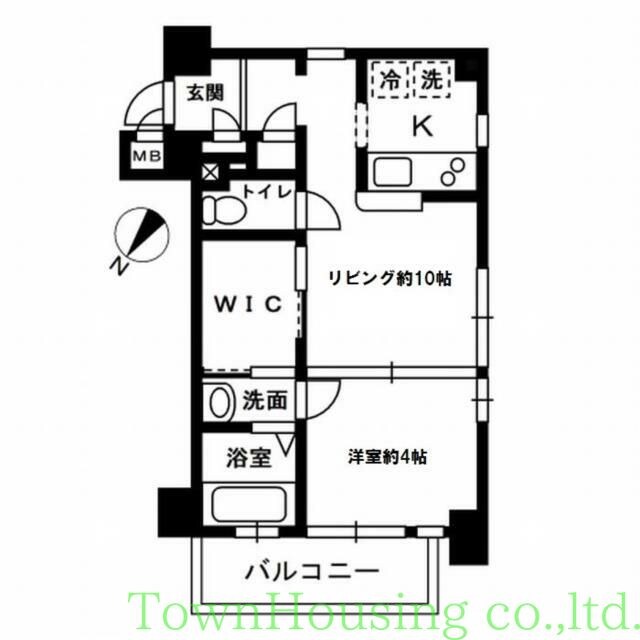 レジディア代々木IIの物件間取画像