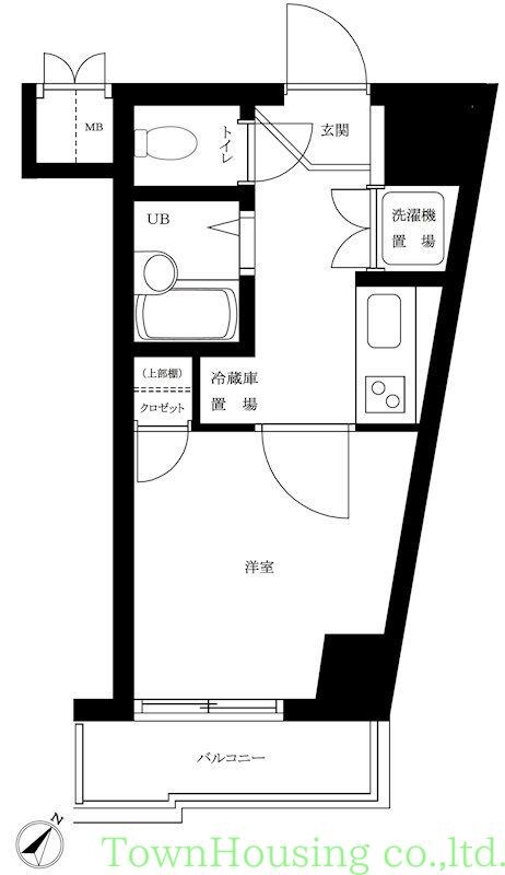 ルーブル白金高輪の物件間取画像