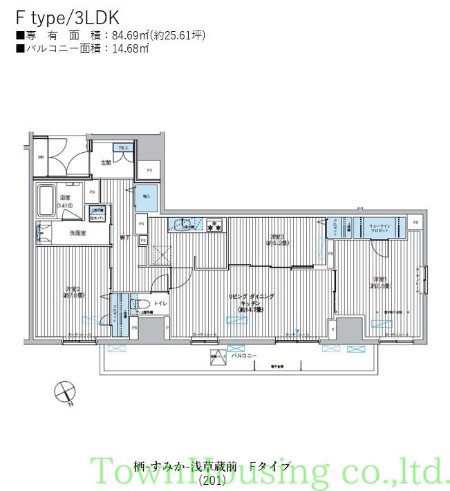 栖-すみか-浅草蔵前の物件間取画像