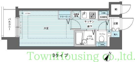 トーシンフェニックス芝浦ベイフォートの物件間取画像