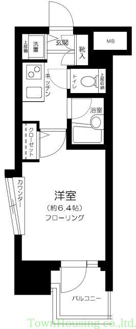 アーバイルスパシエ芝浦BAY-SIDEの物件間取画像