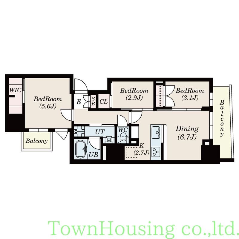 S-RESIDENCE日本橋馬喰町Aereの物件間取画像