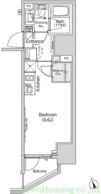 Ｂｅｌｌｅ　Ｖｕｅ新橋の物件間取画像