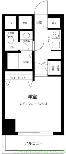 メゾン・ド・ヴィレ日本橋浜町の物件間取画像