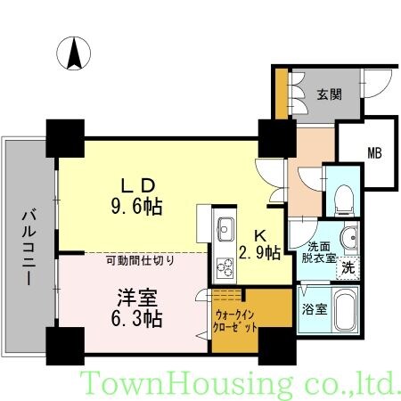 品川シーサイドビュータワーIの物件間取画像