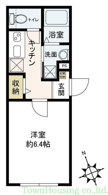 エスメラルダ大森の物件間取画像