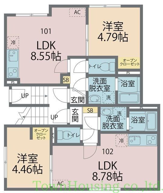 コーポＳＡＳＡＫＩの物件間取画像