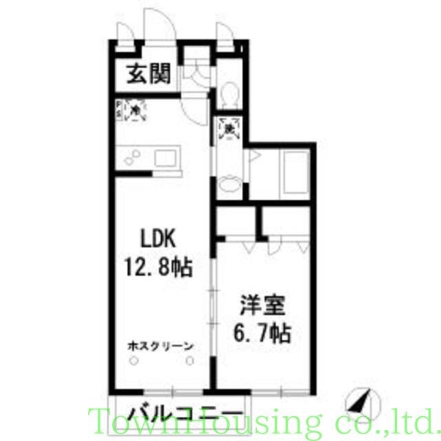 サニー平町の物件間取画像