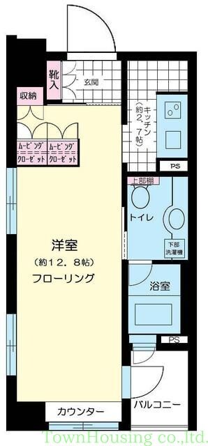 クオス銀座エストプルミエの物件間取画像