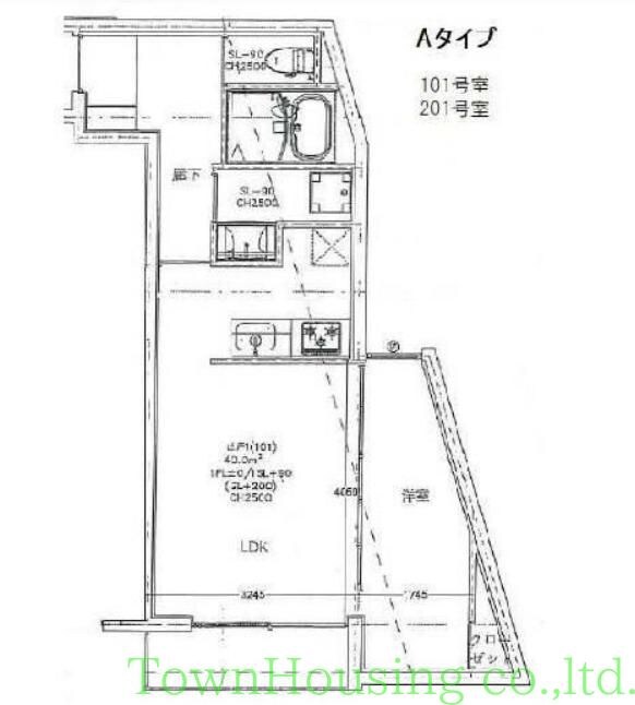 東が丘ガーデンズの物件間取画像