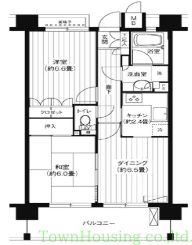 パシフィーク品川の物件間取画像