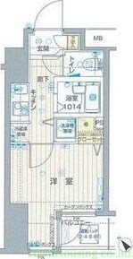 フォレシティ六本木の物件間取画像