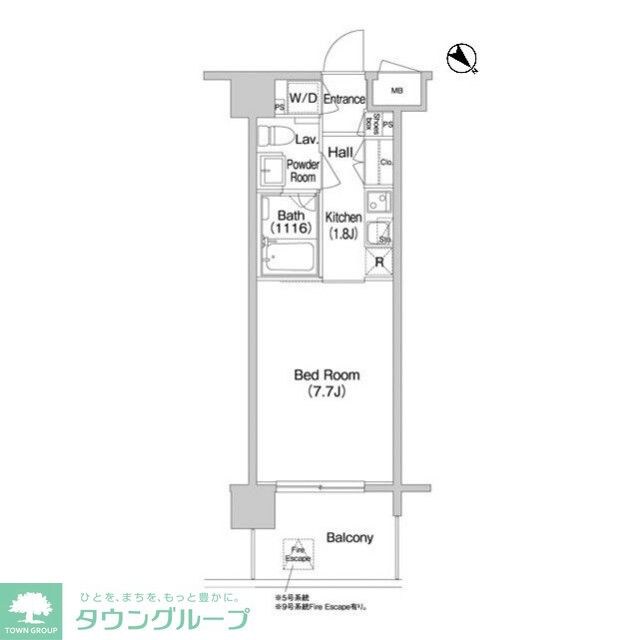 コンフォリア南砂町の物件間取画像