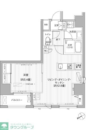 ワイズ柳橋の物件間取画像