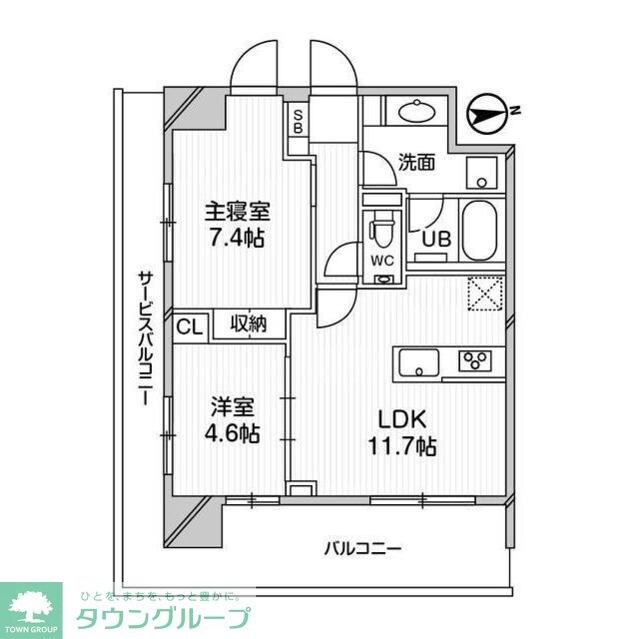 Ｍ白金台の物件間取画像