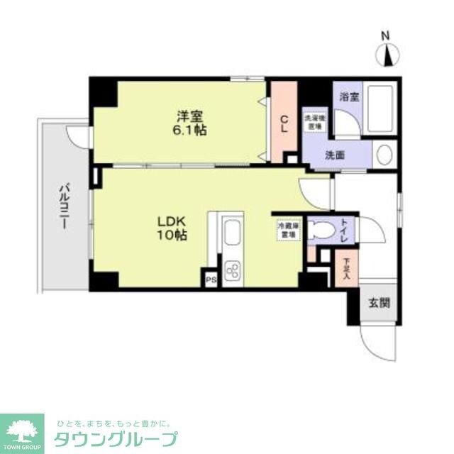 ルーセントＫ台東の物件間取画像