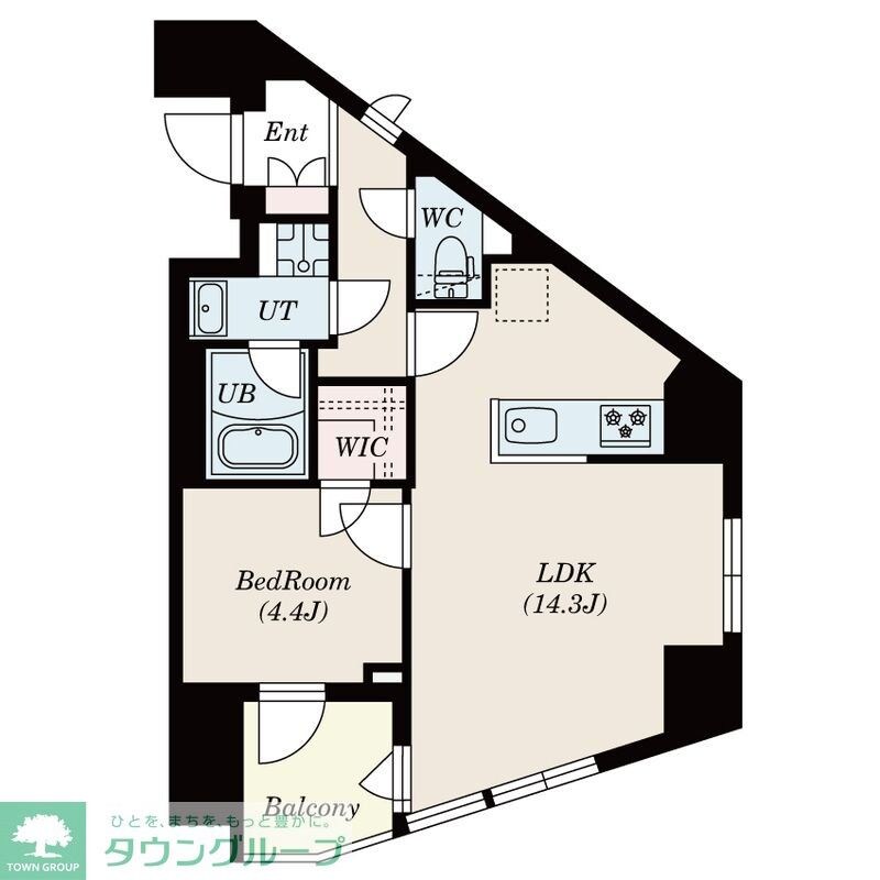 S-RESIDENCE新宿若松町の物件間取画像