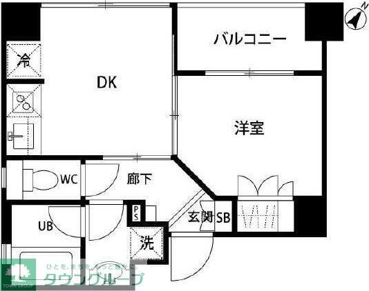 ボンナチュール入谷の物件間取画像