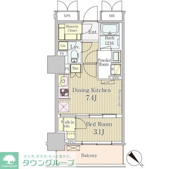 パークアクシス御茶ノ水の物件間取画像