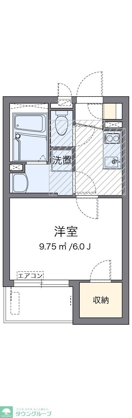 ミランダ北砂の物件間取画像