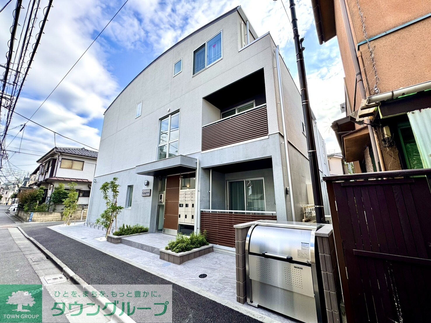 カスタリア旗の台の物件外観写真