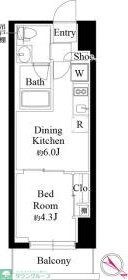 グランパセオ銀座築地の物件間取画像