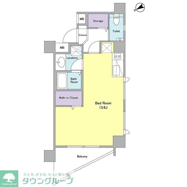 スタイリオ下丸子の物件間取画像