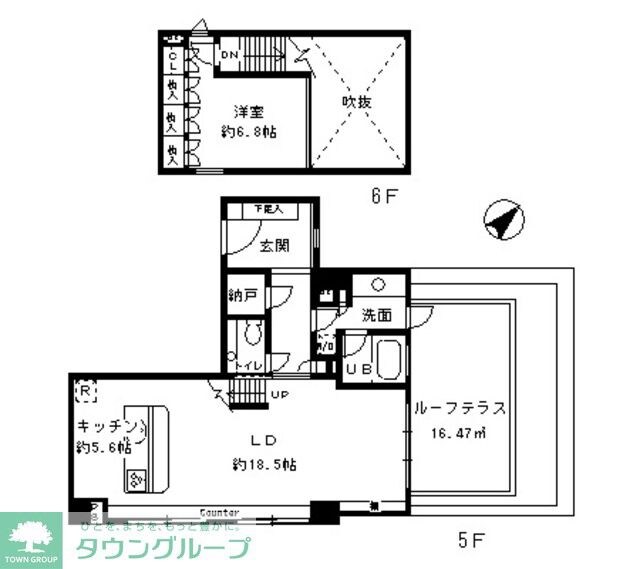ＫＤＸレジデンス南青山の物件間取画像
