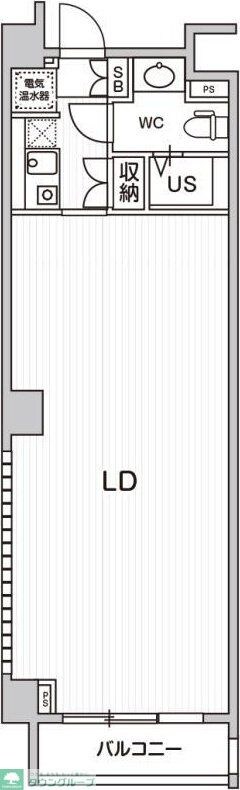 六本木デュープレックスエムズの物件間取画像