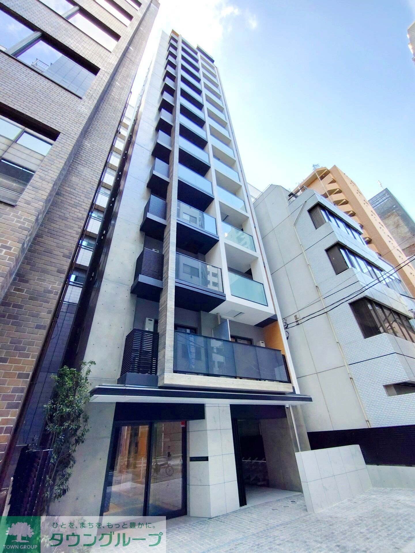 イプセ御成門の物件外観写真