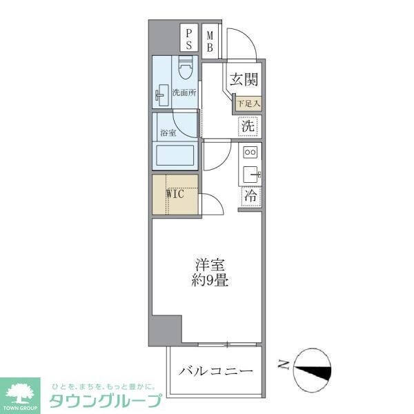 アルファサイト御茶ノ水の物件間取画像